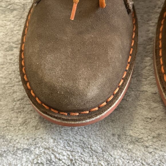 Veldskoen Chukka Boots Shoes Mens 6 Womens 8 Suede Brown Heritage Bloem Orange - Picture 4 of 8